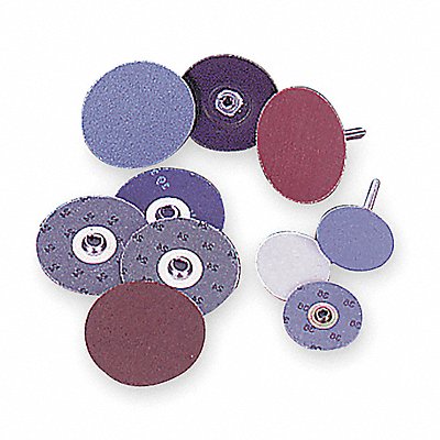 NORTON 66261138150 Quick Change Sand Disc 2 in Dia TS PK100