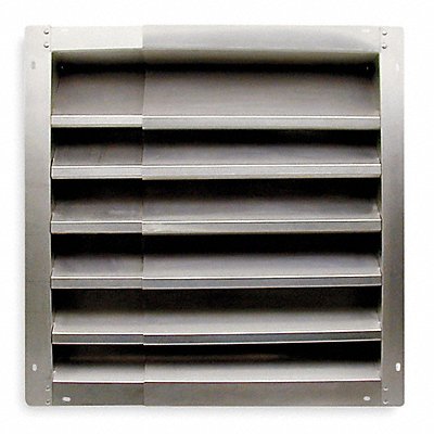 DAYTON 4F954 Louver Intake 21-36 In Aluminum