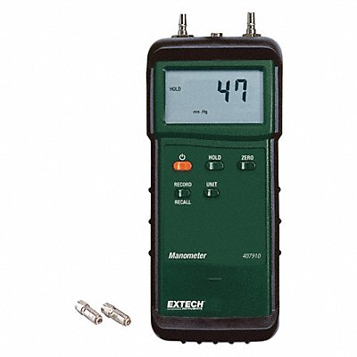 EXTECH 407910 Digital Manometer -29 psi to 29 psi
