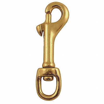 LUCKY LINE PRODUCTS 4FCH1 Slide Bolt Spring Snap L 3 In