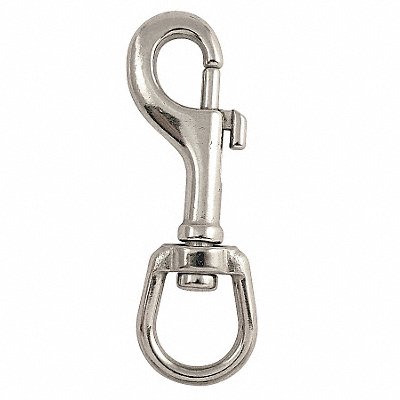 LUCKY LINE PRODUCTS 4GGK7 Slide Bolt Spring Snap L 3 5/8 In