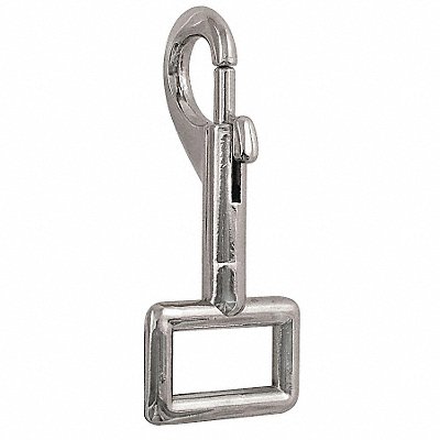 LUCKY LINE PRODUCTS 4FCN1 Slide Bolt Spring Snap L 3 3/8 In
