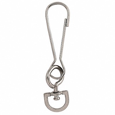 LUCKY LINE PRODUCTS 4FCW5 Economy Spring Snap L 2 3/8 In PK10