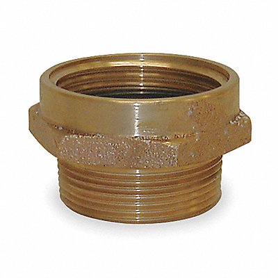 MOON AMERICAN 3571511561 Fire Hose Adaptor Straight NPTxNPSH