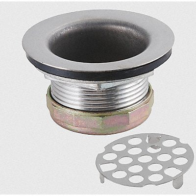 GRAINGER 4FEW4 Drain Assembly 2 in Dia SS