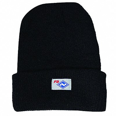NATIONAL SAFETY APPAREL HNC2BK Flame Resistant Knit Cap Universal Black