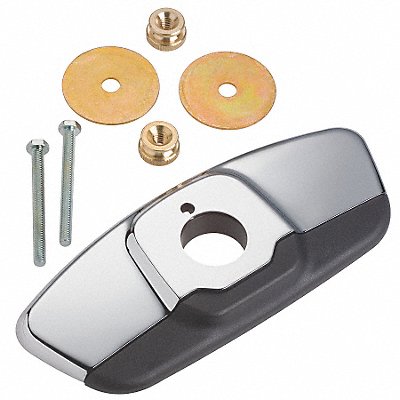 SLOAN ETF295A Trim/Cover Plate Chromee 6-1/4 L 2-5/8 W
