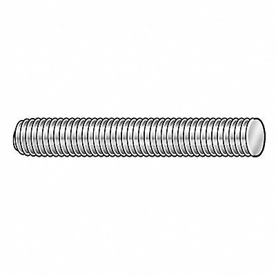 GRAINGER 45597 Fully Threaded Rod 316 Stainless Steel 3/8 -24 Fn 12 1A 1PK