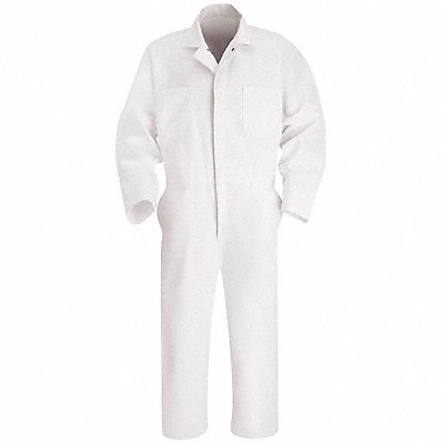 RED KAP CT10WHRG44 Coverall Chest 44In. White