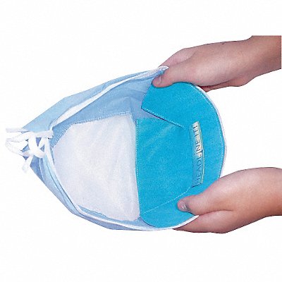 HEADLINE IT 898917000000 Disposable Headwear Blue Universal PK10