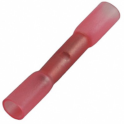 POWER FIRST 4FRE8 Splice Connector Crimp Red PK25