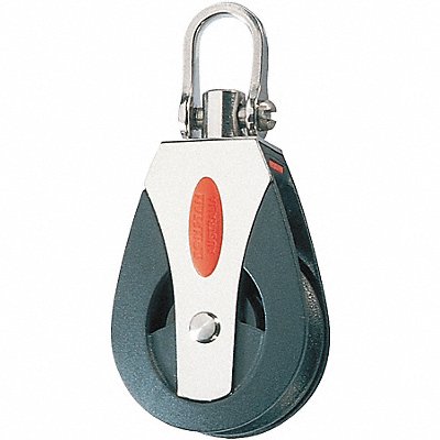 RONSTAN RF40100HL Pulley Block Shackle 3/8 in Rope dia.