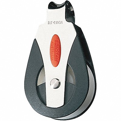 RONSTAN RF41101 Pulley Block Fixed Eye 7/16 in Rope dia.