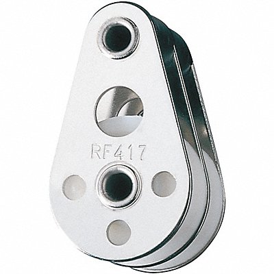 RONSTAN RF417 Dbl Pulley Fixed Eye 5 1/6In Height 1In