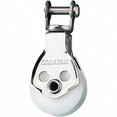 RONSTAN RF573 Sgl Pulley Swvl Shackle Hd 1/4In W1/2In