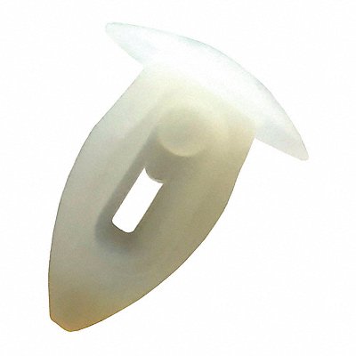 GRAINGER 27AC0009 Push In Rivet White Dome 4/7 L PK25