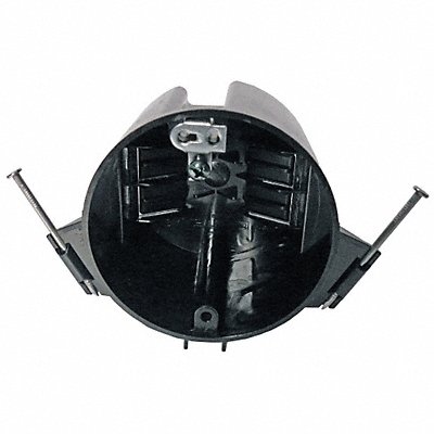 CANTEX EZ18CNGR Electrical Box 3.5 in Rnd w/Lug 18 cu in