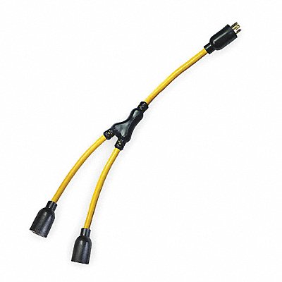 POWER FIRST 4FZZ6 Cord Adaptor 20A L14-30 5-20