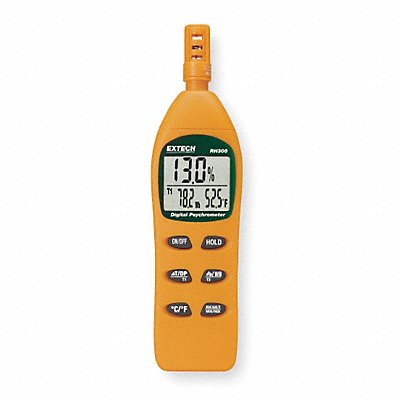EXTECH RH300NIST Temp/Humdty Mtr 0 to 100 per Rel Hum Rng