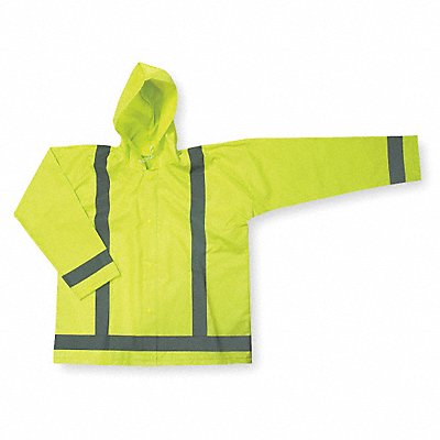 CONDOR 4GE66 D2326 Rain Jacket Unrated Yellow/Green 2XL