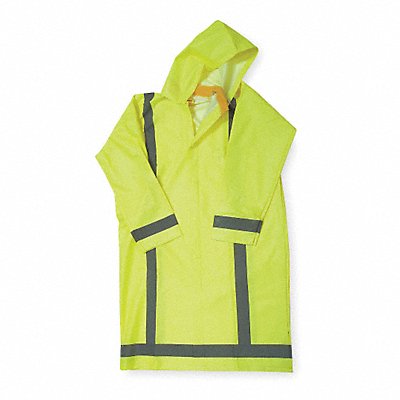 CONDOR 1FBA9 D2328 Rain Coat Unrated Yellow/Green 4XL