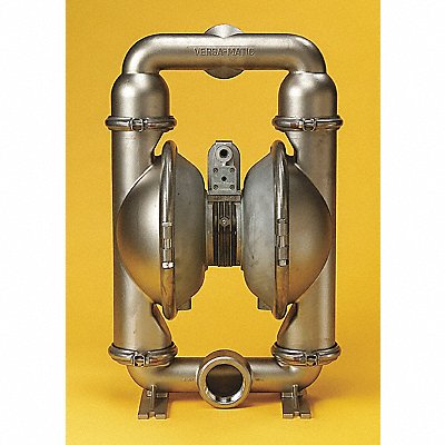 VERSA-MATIC E3SA5T5S0CATEX Double Diaphram Pump NPT PTFE/316Stainless Steel .5 273gpm