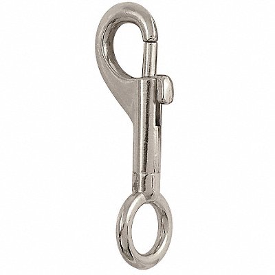 LUCKY LINE PRODUCTS 4GGJ2 Slide Bolt Spring Snap L 3 1/4 In