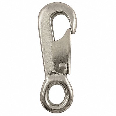 LUCKY LINE PRODUCTS 4GGU6 Eyelet Spring Snap L 4 3/4 In