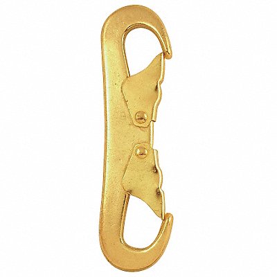 LUCKY LINE PRODUCTS 4GGW1 Eyelet Spring Snap L 5 1/2 In