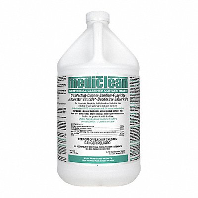 MEDICLEAN 221592909 Disinfectant and Sanitizer Lemon 1 gal