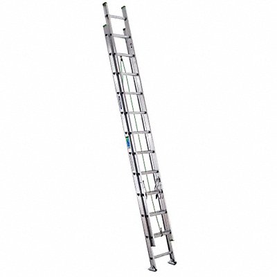 WERNER D12242 Extension Ladder Aluminum 24 ft II