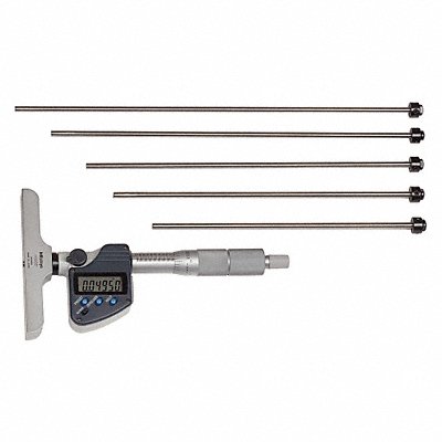 MITUTOYO 32935030 Electronic Depth Micrometer 0 to 6 In