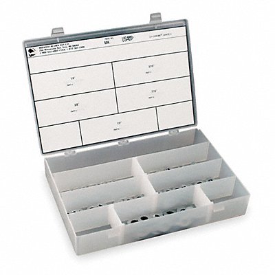 GRAINGER MK611H HexHeadCap Screw Assortment No of Pieces 55