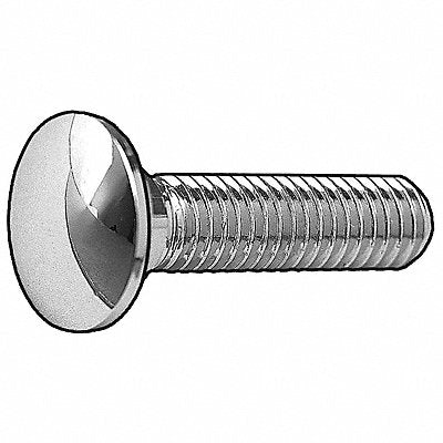 GRAINGER MPB755 Carriage Bolt Stl Chrome Plated 1 1/2in Sqr PK5