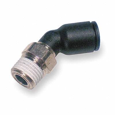 LEGRIS 31136018 Male Elbow Tube 3/8In Pipe 3/8In PK10
