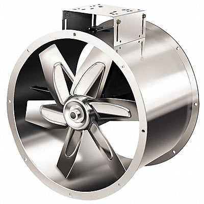 DAYTON 7AG73 Steel 33.6 Dia 24 L 46.6 H Tubeaxial Fan