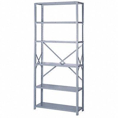 LYON DD8040SX Metal Shelving Cap 1150 lb 12inx84inx36in