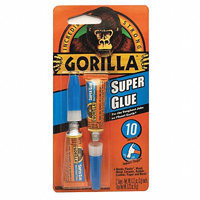 GORILLA 7800102 Instant Adhesive 0.21 fl oz Tube
