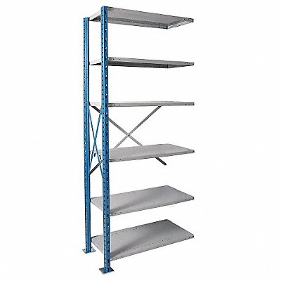 HALLOWELL AH55111807PB Metal Shelving Cap 800 lb 18inx84inx36in