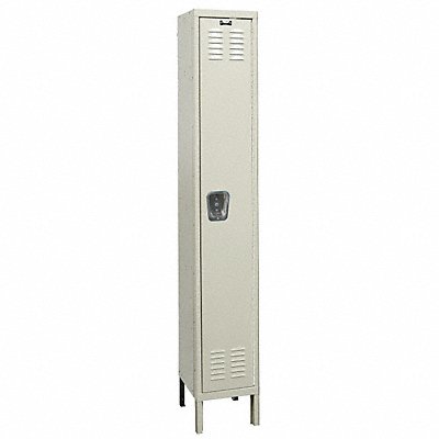 HALLOWELL U12261APT G3732 Wardrobe Locker 1x1Locker Tan 66 x12 x12 Assm
