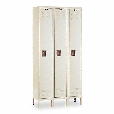 HALLOWELL U32581PT G7196 Locker 1x3Locker Tan 78 x36 x15 Unassembled