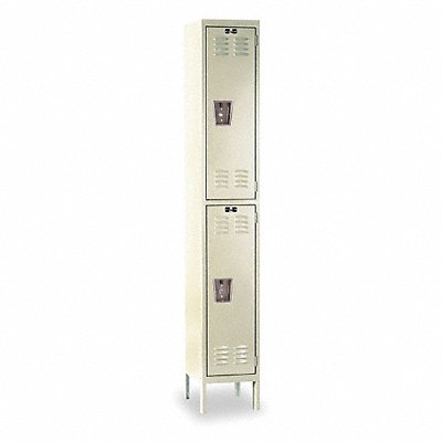 HALLOWELL U12282PT G7200 Locker 2x1Locker Tan 78 x12 x12 Unassembled