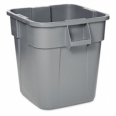 RUBBERMAID COMMERCIAL PRODUCTS FG352600Grey D1928 Utility Container 28 gal Grey