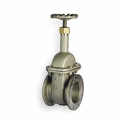 MILWAUKEE VALVE 55510024 Gate Valve 4 in Flange 180 Deg F