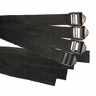 IMPACTO METSTRAP Replacement Strap 24 L x 1 W Black PK4