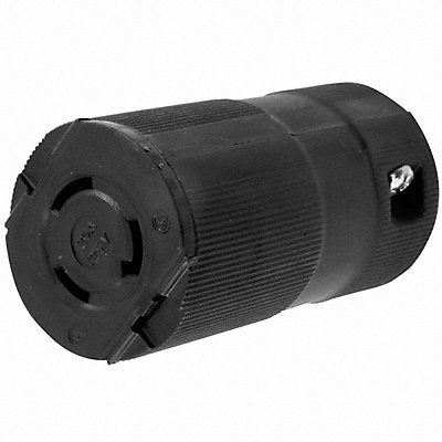 HUBBELL HBL2313VBK Locking Connector Hinged 20 A L5-20R