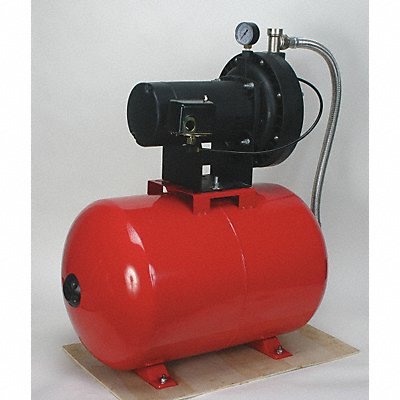 DAYTON 4HFA5 Well Jet Pump System 1 HP 17.0 gal tank