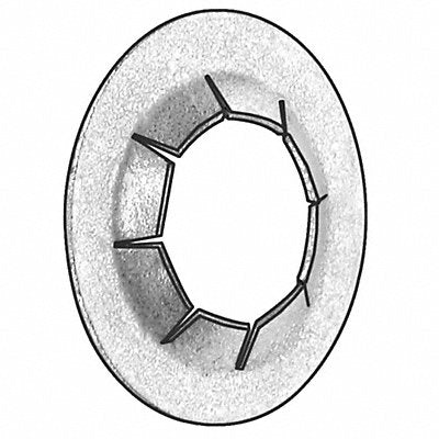 GRAINGER 138615002 Push Nut Black Phosphate 3/32in 0.01in 200PK
