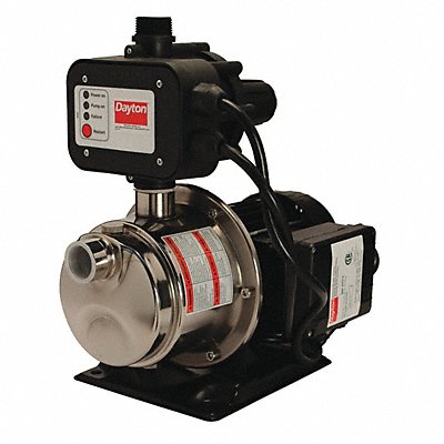 DAYTON 4HFZ1 Pressure Booster Pump 3/4 hp 1 Phase