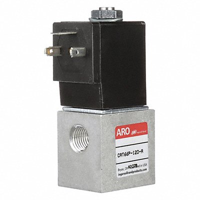 ARO CAT66P120A Solenoid Air Control Valve Three-Way 150 psi